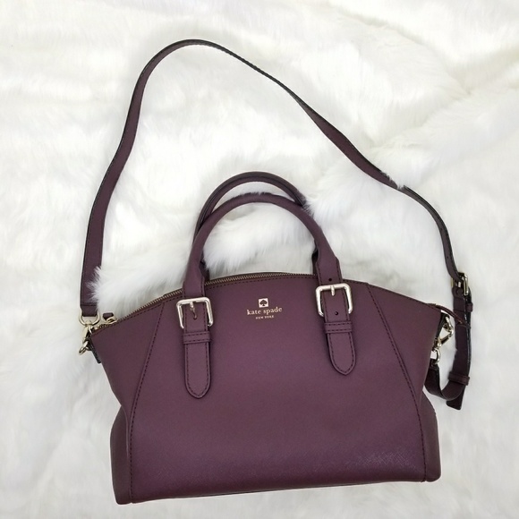kate spade Handbags - Kate Spade Charlotte Street Small Sloan

Burgund